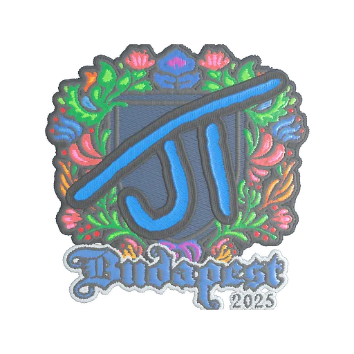 Sticker | JT (Embroidered) | Budapest 2025