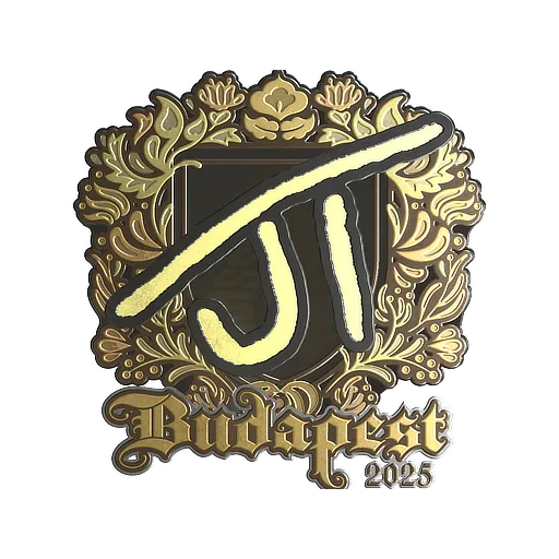 Sticker | JT (Gold) | Budapest 2025