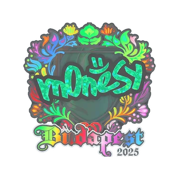 Sticker | m0NESY (Holo) | Budapest 2025