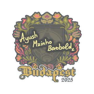 Sticker | mzinho | Budapest 2025