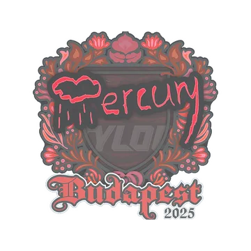 Sticker | Mercury | Budapest 2025