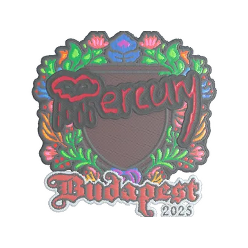 Sticker | Mercury (Embroidered) | Budapest 2025