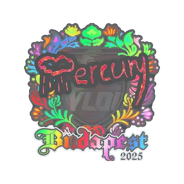 Sticker | Mercury (Holo) | Budapest 2025