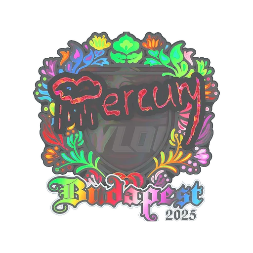 Sticker | Mercury (Holo) | Budapest 2025