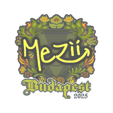 Sticker | mezii | Budapest 2025