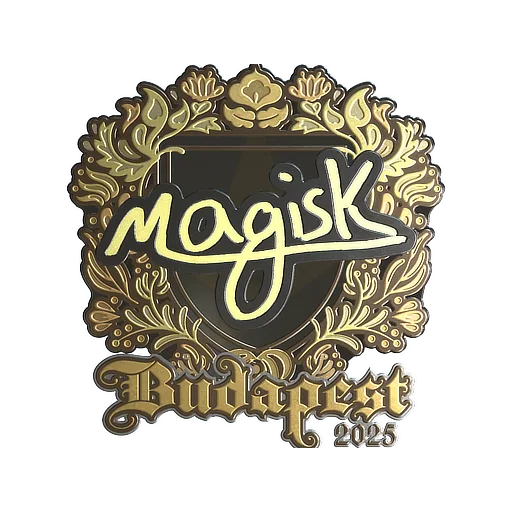 Sticker | Magisk (Gold) | Budapest 2025
