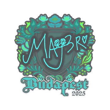 Sticker | MAJ3R | Budapest 2025