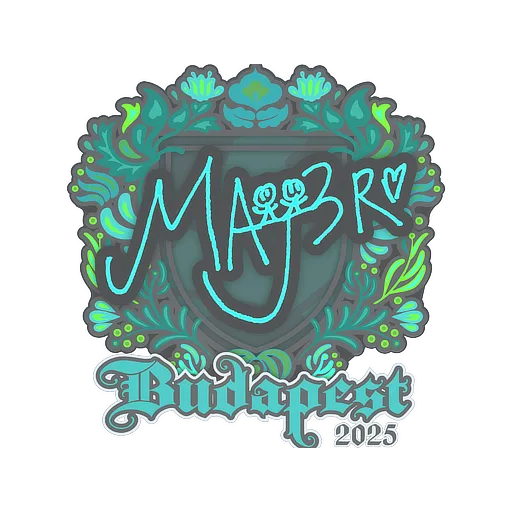 Sticker | MAJ3R | Budapest 2025