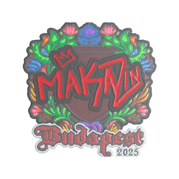 Sticker | Maka (Embroidered) | Budapest 2025