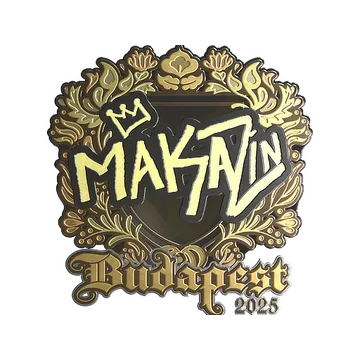 Sticker | Maka (Gold) | Budapest 2025