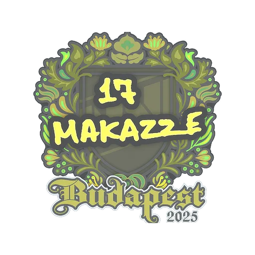 Наклейка | makazze | Будапешт-2025