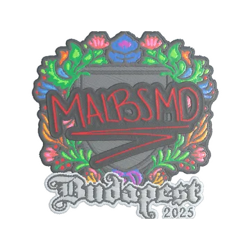 Sticker | malbsMd (Embroidered) | Budapest 2025