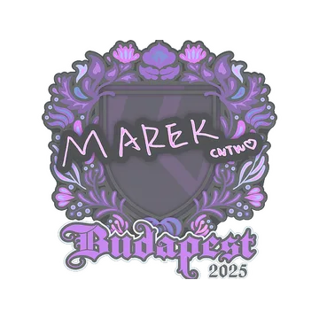 Наклейка | Marek | Будапешт-2025