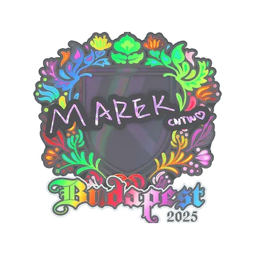 Sticker | Marek (Holo) | Budapest 2025