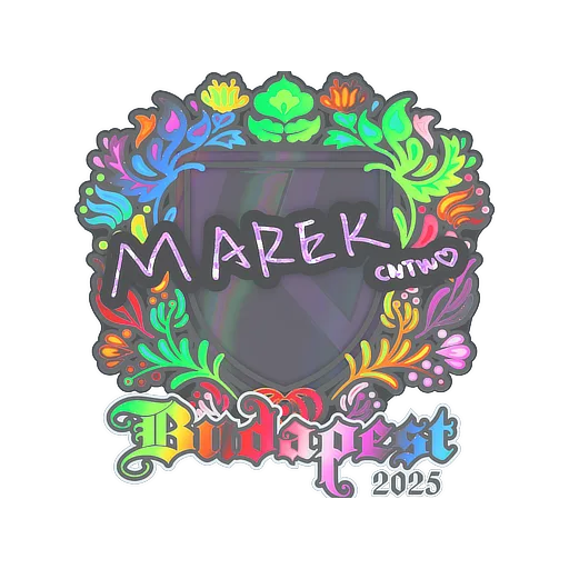 Sticker | Marek (Holo) | Budapest 2025