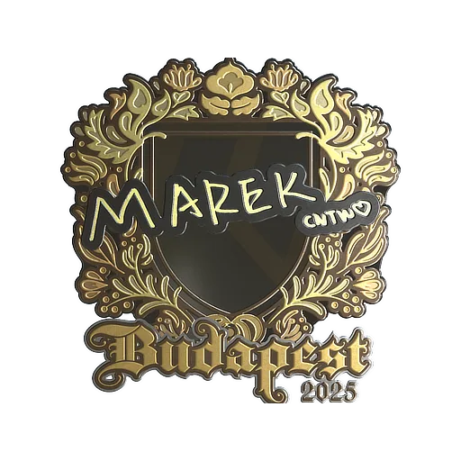 Sticker | Marek (Gold) | Budapest 2025