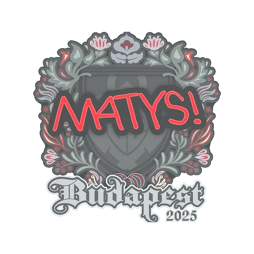 Sticker | MATYS | Budapest 2025