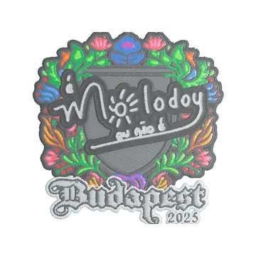 Sticker | molodoy (Embroidered) | Budapest 2025