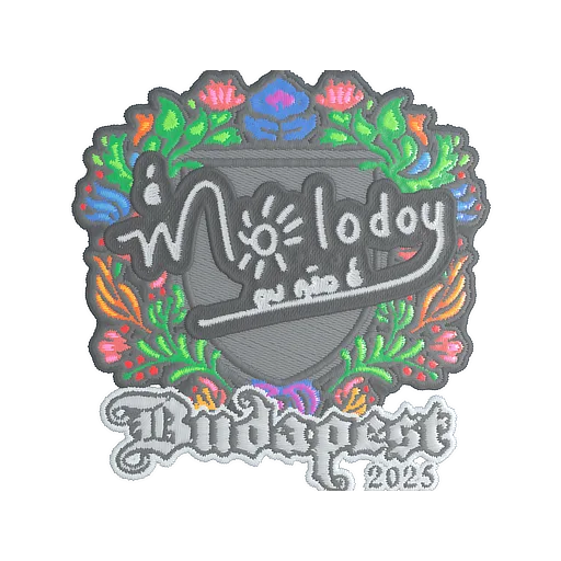 Sticker | molodoy (Embroidered) | Budapest 2025