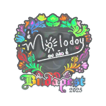Sticker | molodoy (Holo) | Budapest 2025