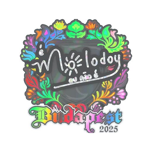 Sticker | molodoy (Holo) | Budapest 2025