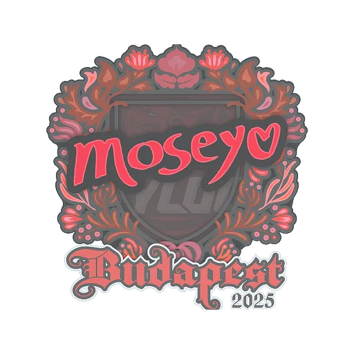 Наклейка | Moseyuh | Будапешт-2025