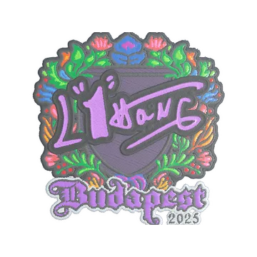 Sticker | L1haNg (Embroidered) | Budapest 2025