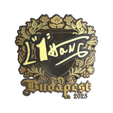 Sticker | L1haNg (Gold) | Budapest 2025