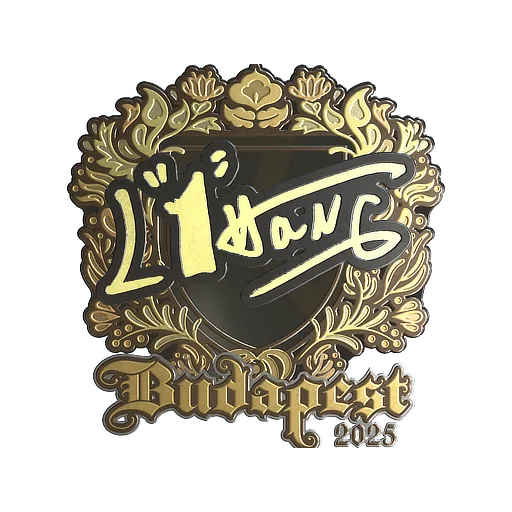 Sticker | L1haNg (Gold) | Budapest 2025
