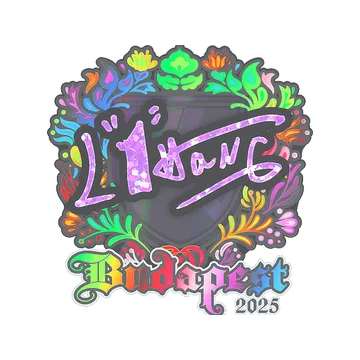 Sticker | L1haNg (Holo) | Budapest 2025