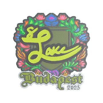 Sticker | Lake (Embroidered) | Budapest 2025
