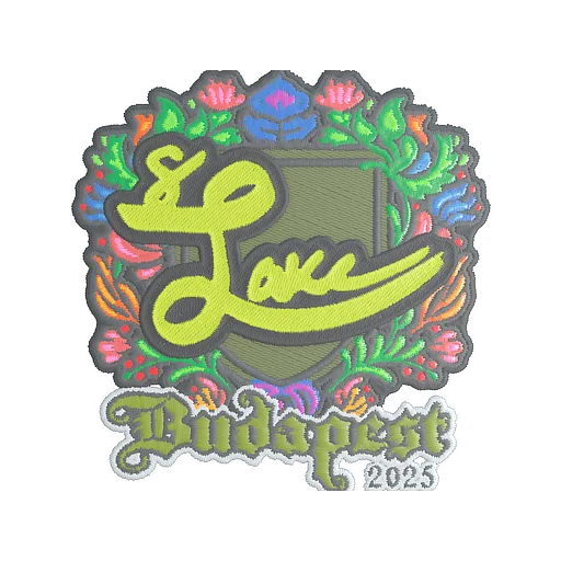 Sticker | Lake (Embroidered) | Budapest 2025