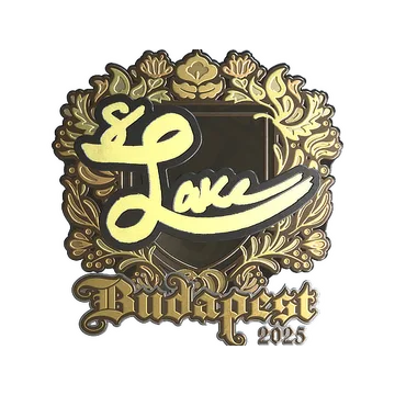 Sticker | Lake (Gold) | Budapest 2025