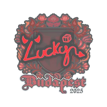 Sticker | Lucky | Budapest 2025
