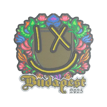 Sticker | lux (Embroidered) | Budapest 2025