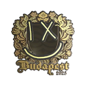 Sticker | lux (Gold) | Budapest 2025