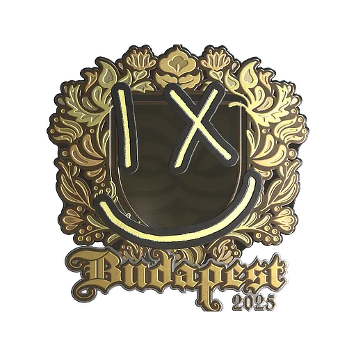 Sticker | lux (Gold) | Budapest 2025