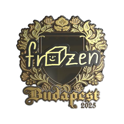 Sticker | frozen (Gold) | Budapest 2025