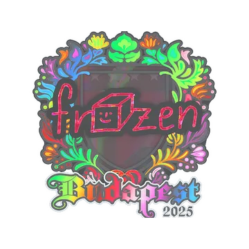 Sticker | frozen (Holo) | Budapest 2025