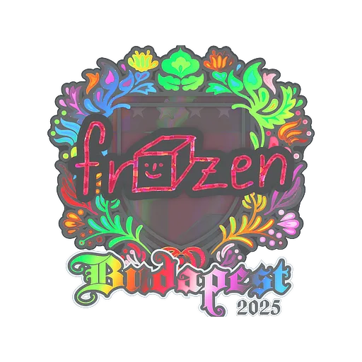 Sticker | frozen (Holo) | Budapest 2025