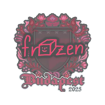 Sticker | frozen | Budapest 2025