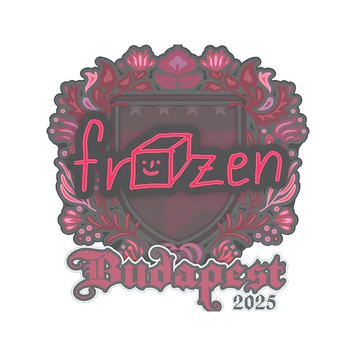 Наклейка | frozen | Будапешт-2025