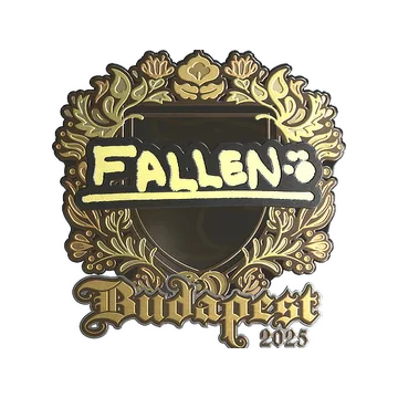 Sticker | FalleN (Gold) | Budapest 2025