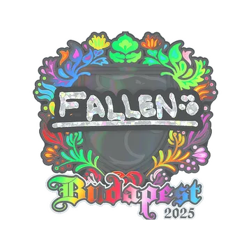 Sticker | FalleN (Holo) | Budapest 2025