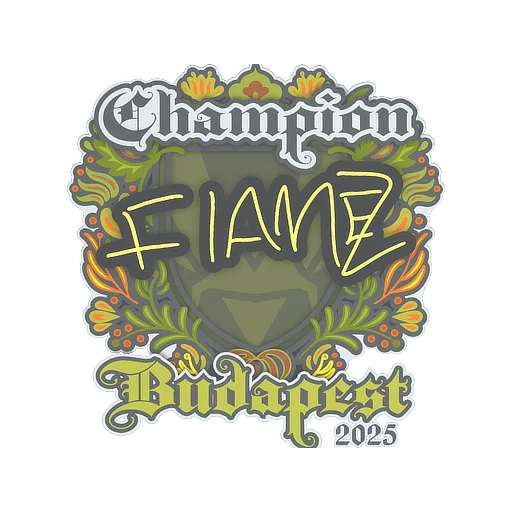 Sticker | FlameZ (Champion) | Budapest 2025