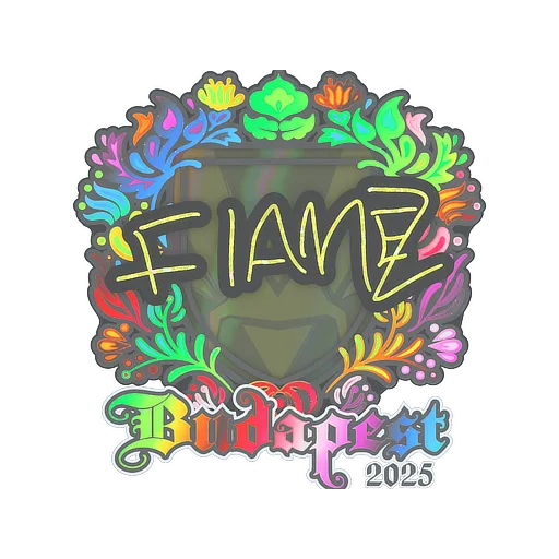 Sticker | FlameZ (Holo) | Budapest 2025