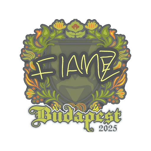 Наклейка | FlameZ | Будапешт-2025