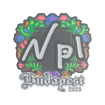 Sticker | npl (Embroidered) | Budapest 2025