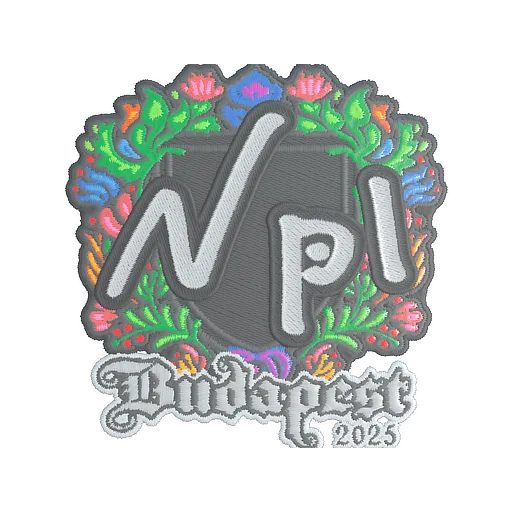 Sticker | npl (Embroidered) | Budapest 2025