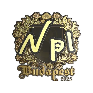 Sticker | npl (Gold) | Budapest 2025